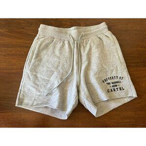 The Barbell Cartel Men’s Athletic Gym Shorts Gray Size Small Fitness Bodybuildin